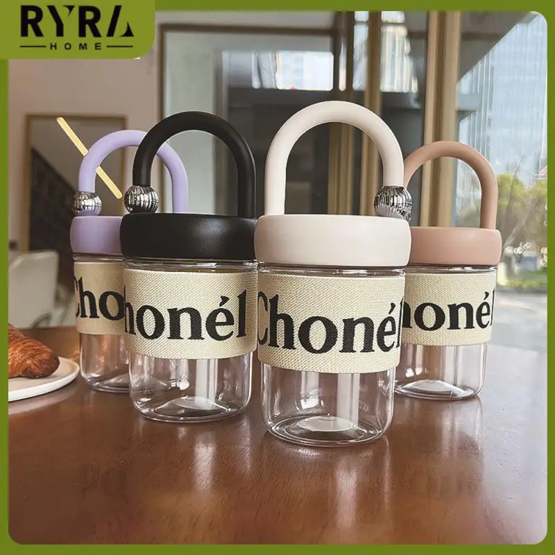 

450ml Portable Cup Xiao Xiang Feng Small Fragrant Wind Cup High Temperature Resistant Girls Ins Plastic Cup Drinkware 1pcs Pc