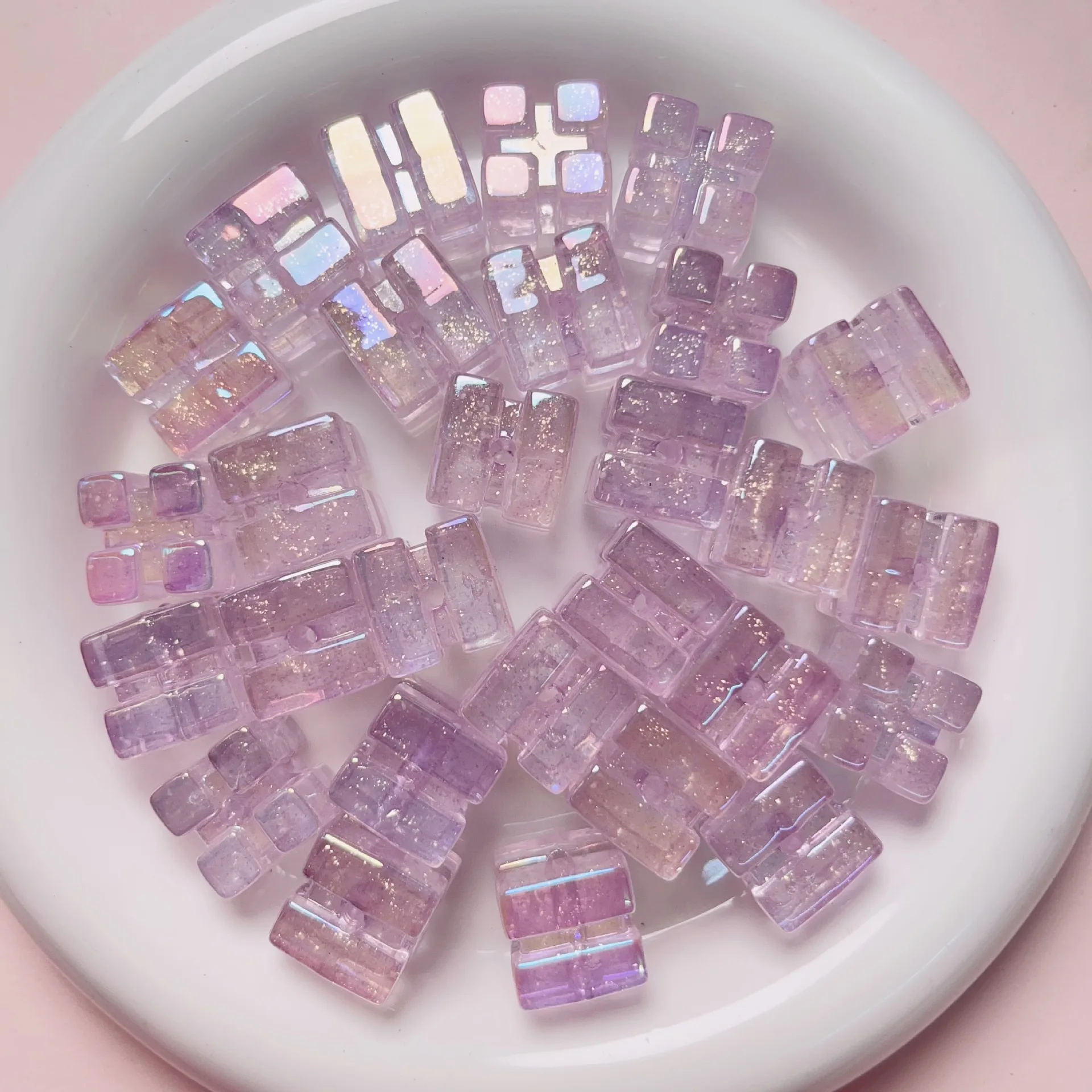 60 шт. акриловые бусины для ювелирных изделий 15 мм