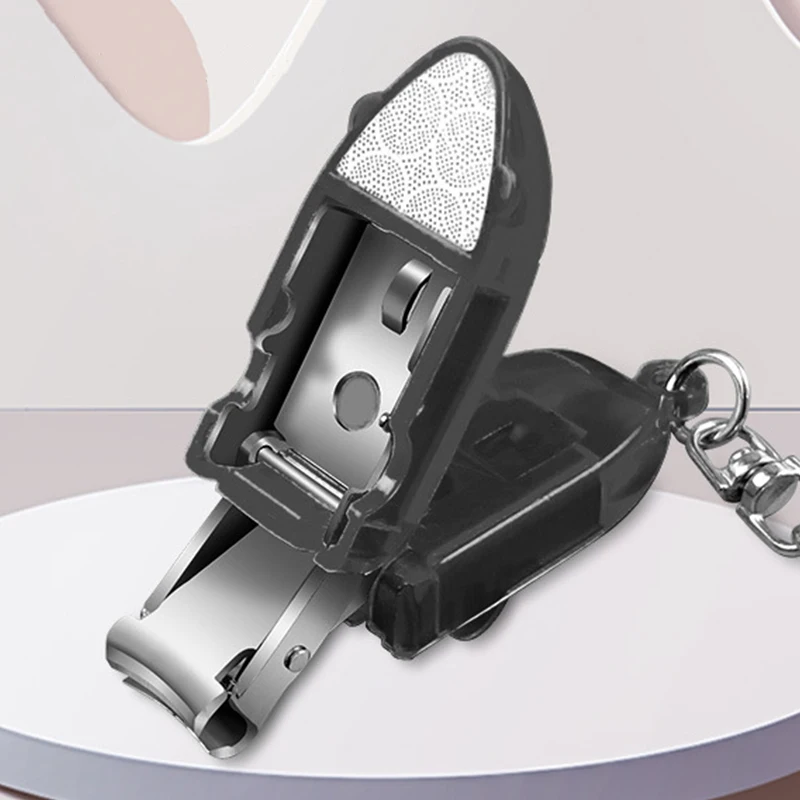 

Small Nail Clipper, Stainless Steel Fingernail Clipper & Toenail Clippers, Black Nail Cutter, For Fine Nails, Manicure Too