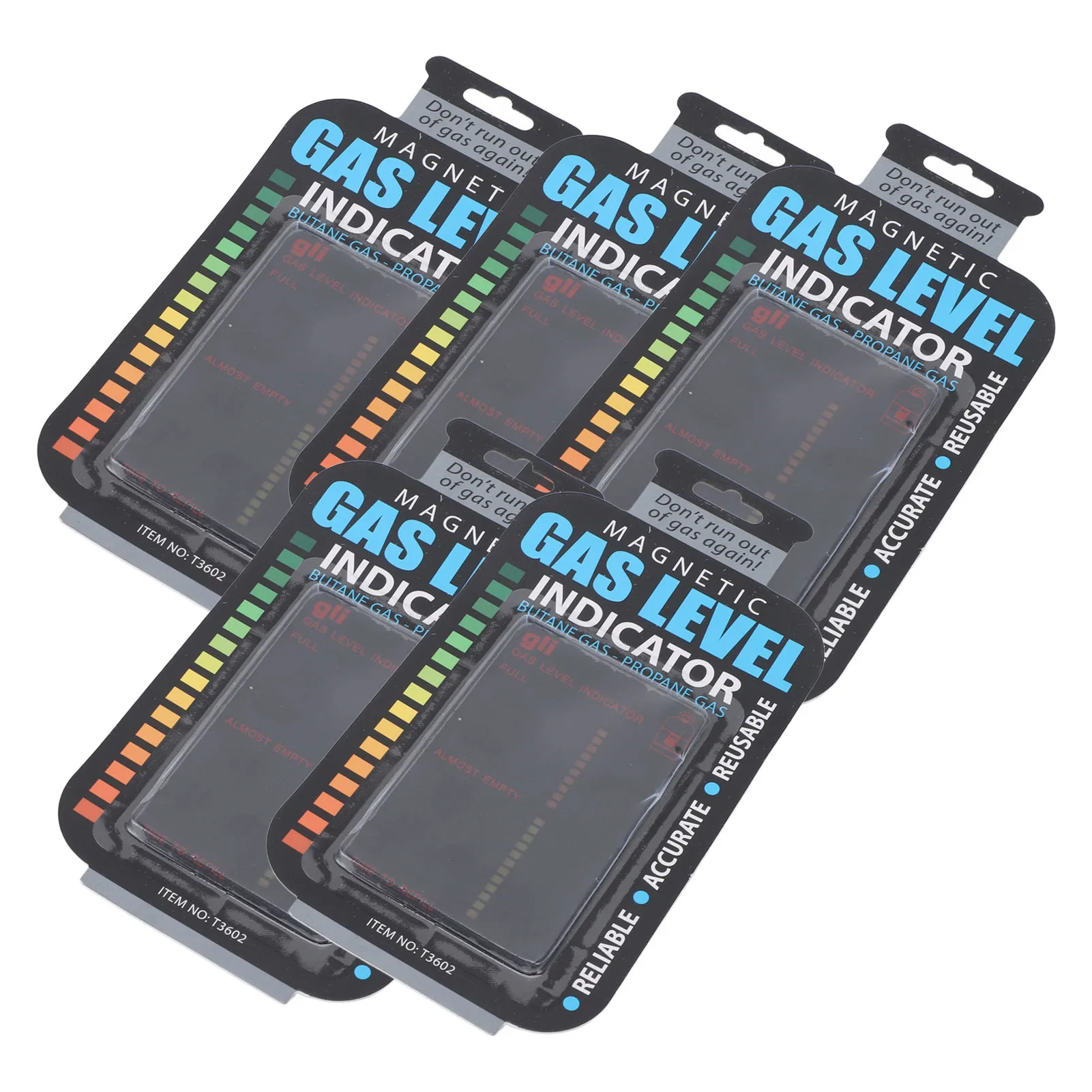 ZK20 5 шт. индикатор уровня газа портативный магнитный пропан индикаторы топлива