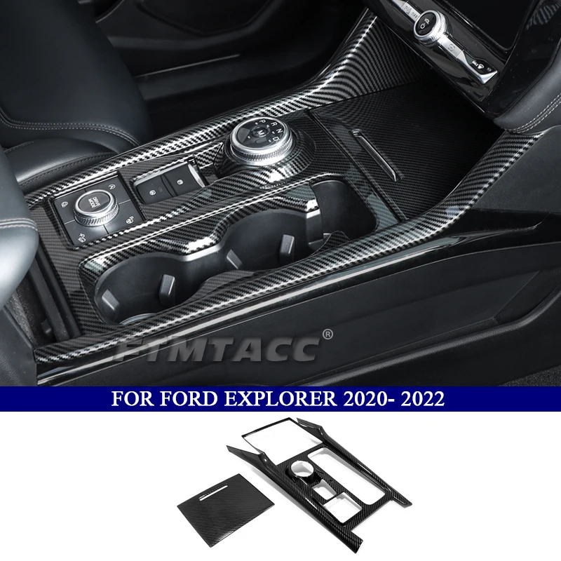 

LHD! Аксессуары для Ford Explorer 2020 2021 2022 2023 ABS интерьерная консоль фотоприкуриватель