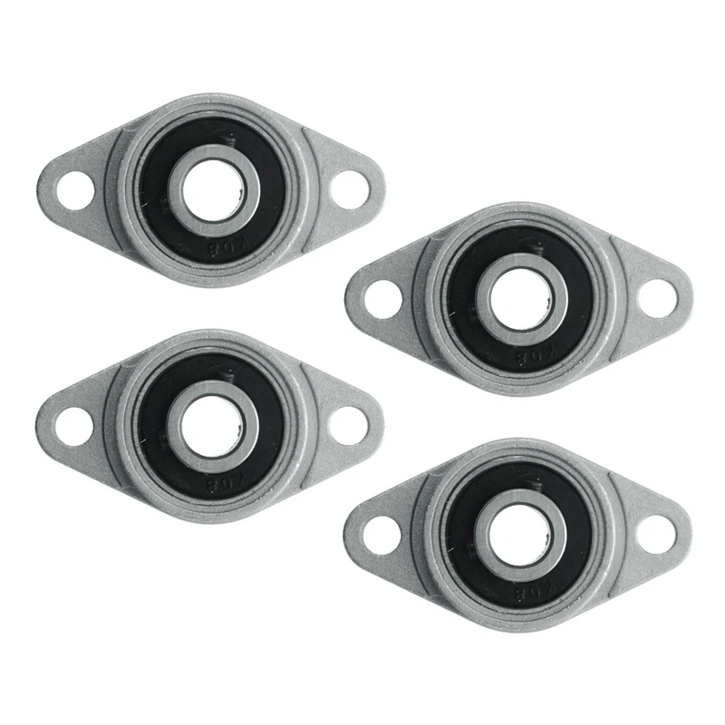 

4X KFL08 8Mm Mounted Block Cast Housing Self-Aligning Pillow Bearing