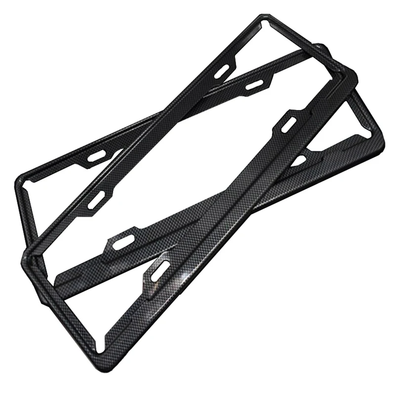 

Multifunctional Anti-theft License Plate Frame Exterior License Plate Frame Alloy Modified Number Plate Frame Auto Supplies