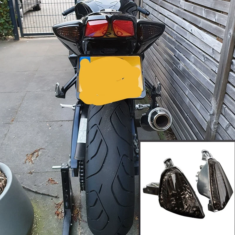 Motorcycle Indicator Rear Turn Signal Tail Light for SUZUKI GSXR 600 750 2008-2010 09 1000 K7 2007-2008 Lens Smoked |