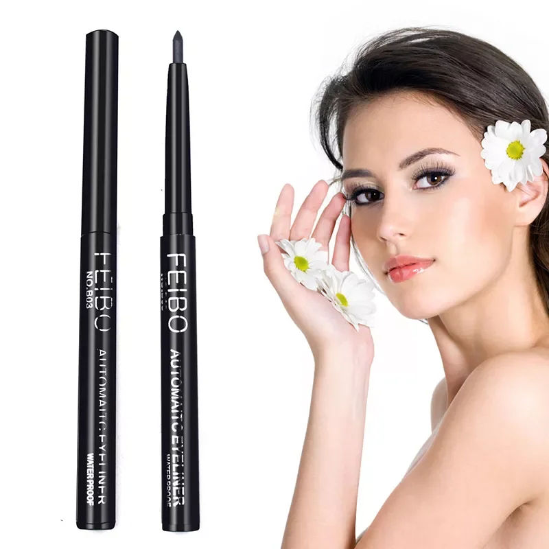 

Automatic Eyeliner Lasting Quick-drying Waterproof Anti-sweat No Blooming Liquid Eyeliner Pen Cosmetic Easy-to-use Eyeliner