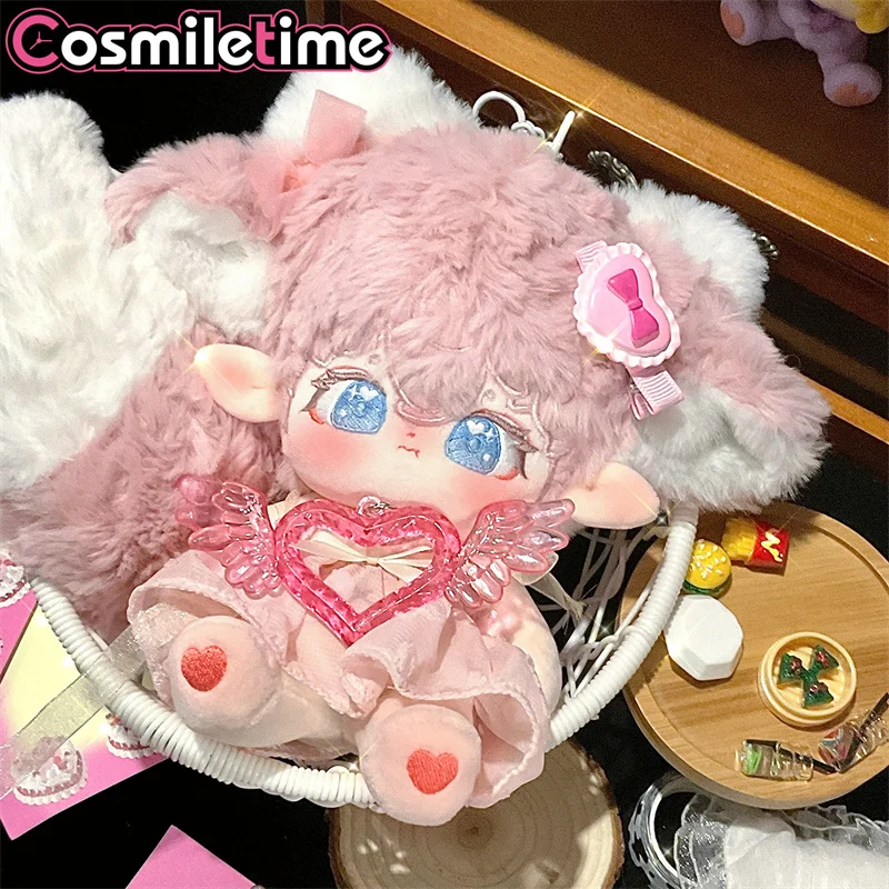 

Original No attributes Cute Plush 20cm Doll With ears Stuffed Dress Up Cosplay Children's Toys For Girl Anime Xmas Gifts