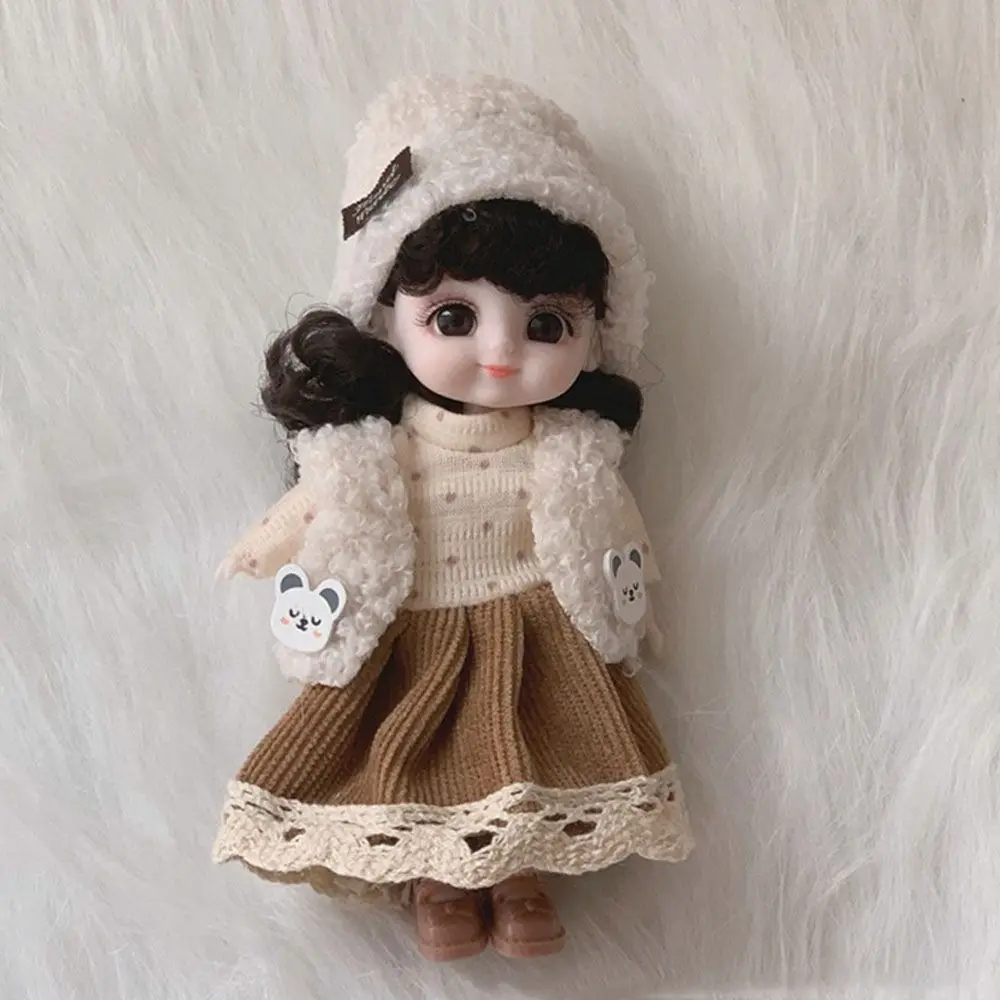 

Одежда для куклы, наряд для куклы с животными, одежда, аксессуары, костюм для Ob11 груза 1/12, шарнирное тело Молли 16 ~ 17 см, Одежда для куклы