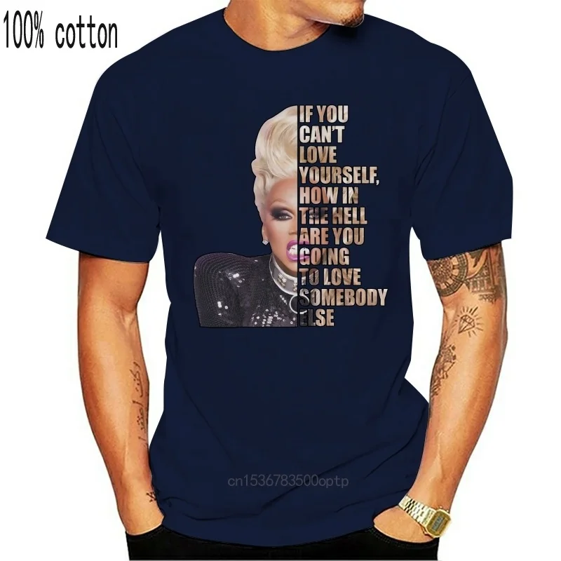 

Black Loose T-shirt LGBTQ drag game fan, cotton T-shirt, neutral