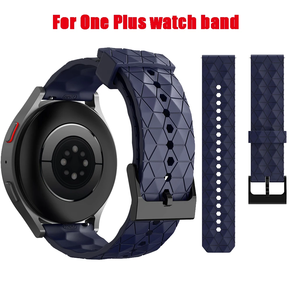 

22mm Silicone Watchband For One Plus Watch Easyfit Strap Replaceable Oneplus watch Smartwatch wristband watchstrap Accessories