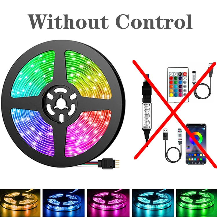 HICCIN RGB светодиодная лента 5050 5В Bluetooth 0,5-5 м