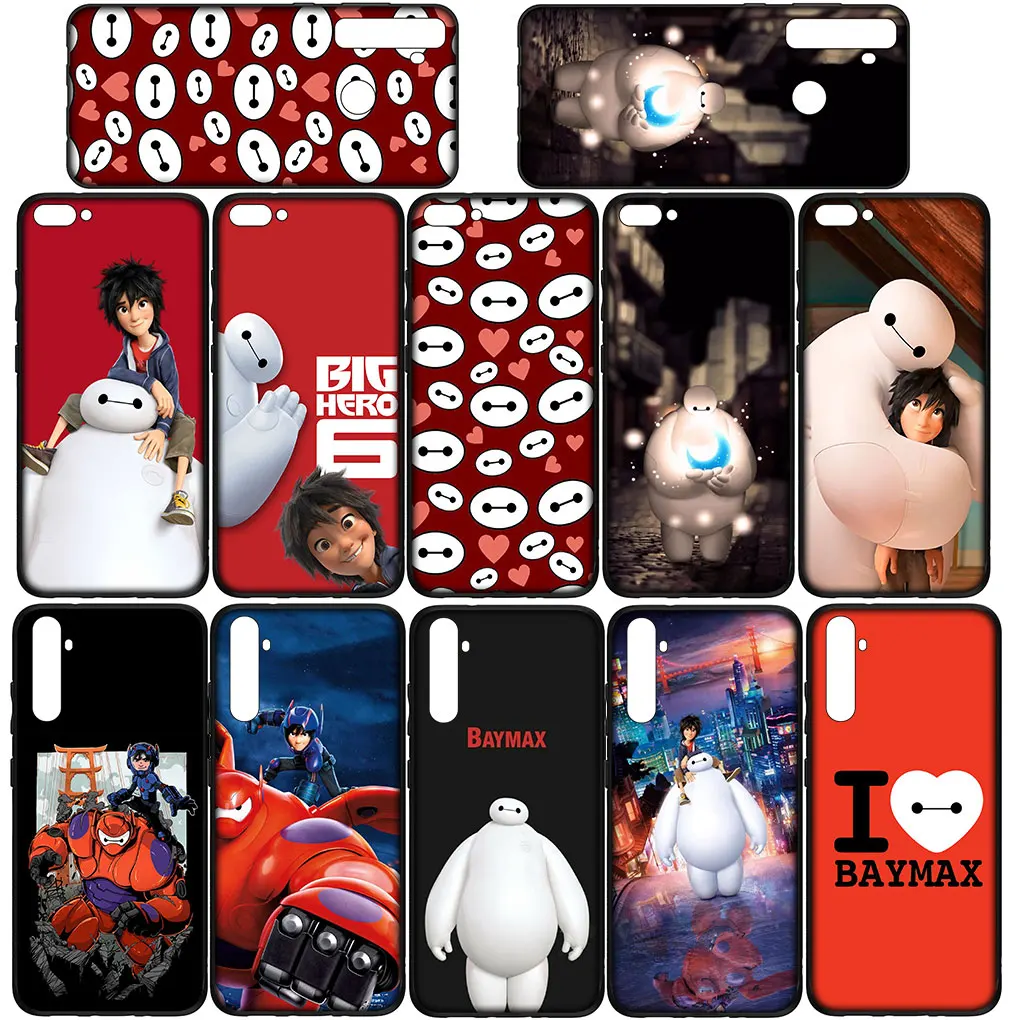 Большой Герой 6 мягкий чехол для телефона OPPO A17 A15 A16 A12 A53 A54 A57 A78 A79 A58 A38 A98 A94 A96 A74 A95 A77