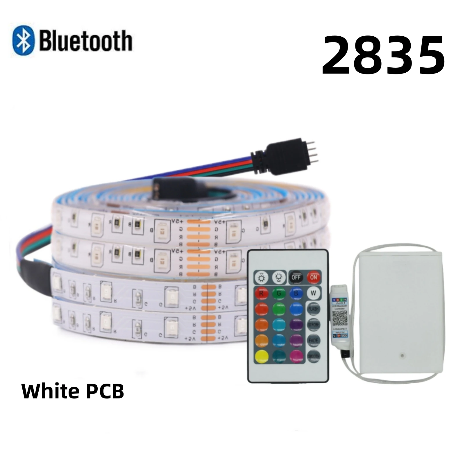 

RGB светодиодная лента HEGEHE Bluetooth 5В