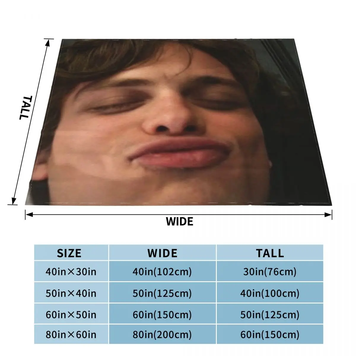 ( ) Ультрамягкое одеяло из микрофлиса Goob