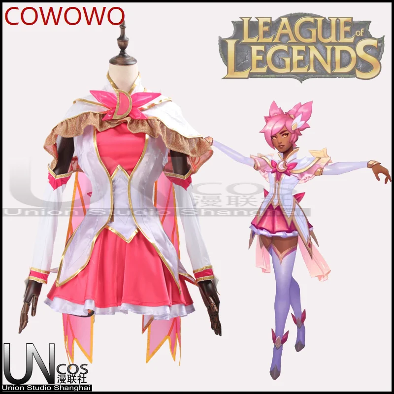 Косплей Костюм косплея талиния по мотивам игры COWOWO «LOL Star Guardian», костюм для Хэллоуина «Stoneweaver Taliyah», женское платье, одежда