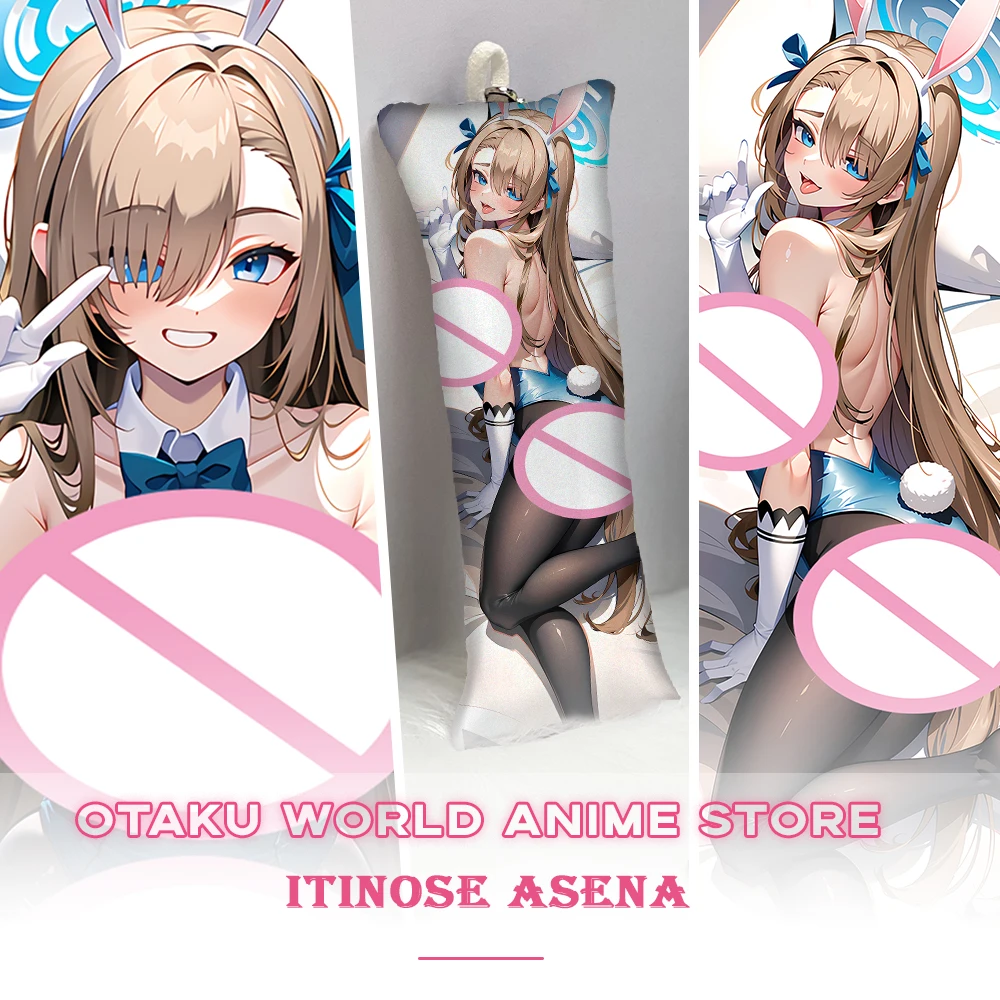 Dakimakura Blue Archive Itinose Asena наволочка отаку 2-сторонний декор с принтом милый обнимающий