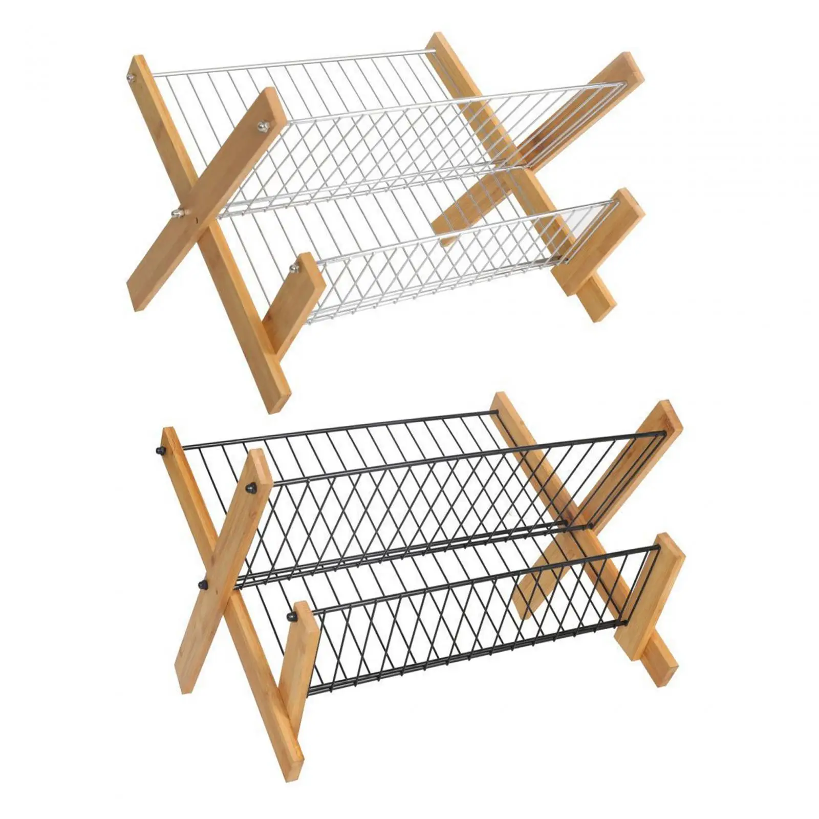 Сушилка для посуды 2-уровневая кухонная раковина полка офиса отеля дома