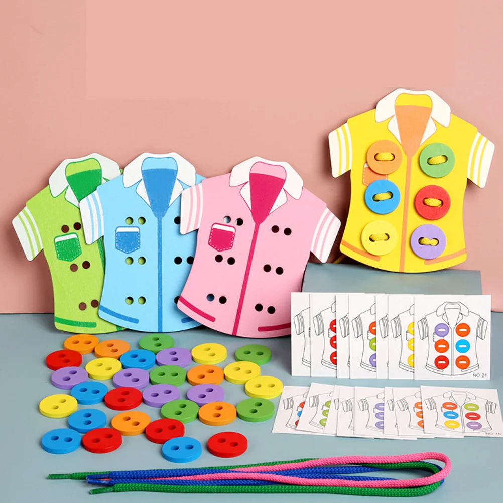 

1 набор учебных пособий, доска для нарезания нитей, обучающая доска для младенцев, детей, малышей, детского сада