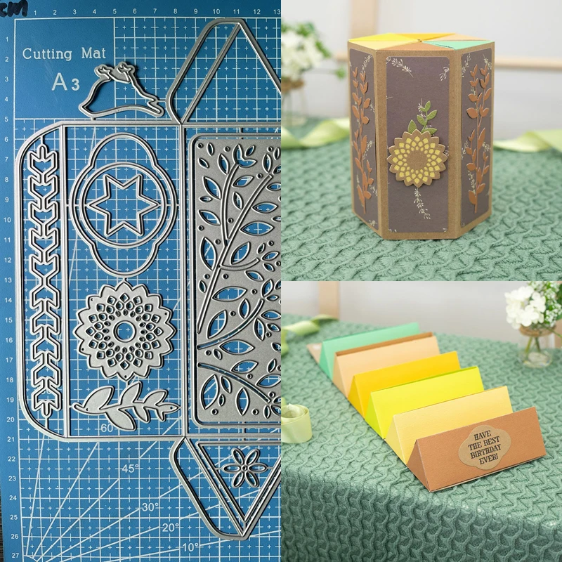 Металлические пресс-формы Lucky богиня Призма коробка для подарков Сделай Сам