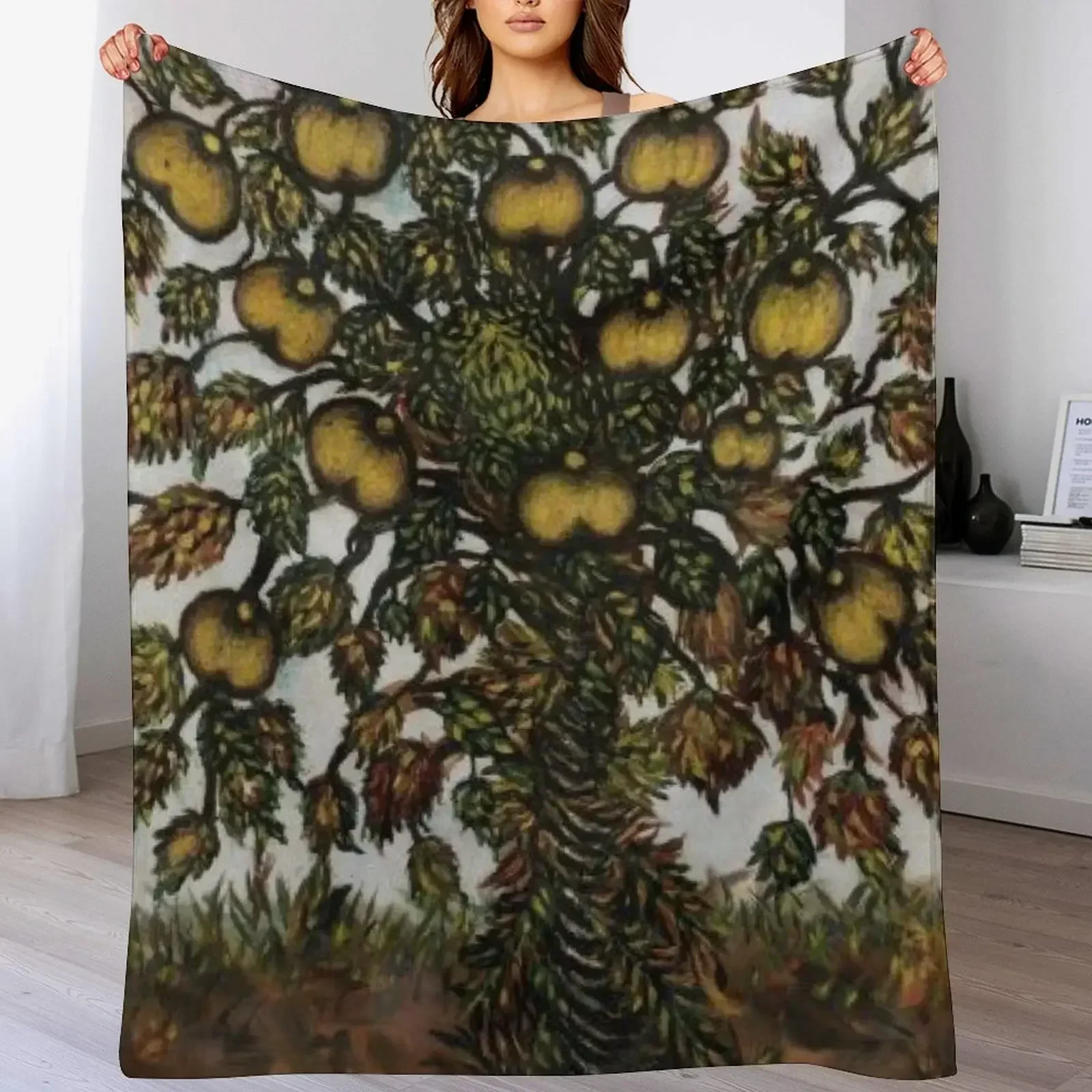 Pommier by Seraphine Louis - коллекция любимых художников плед тяжелый диван зимние одеяла