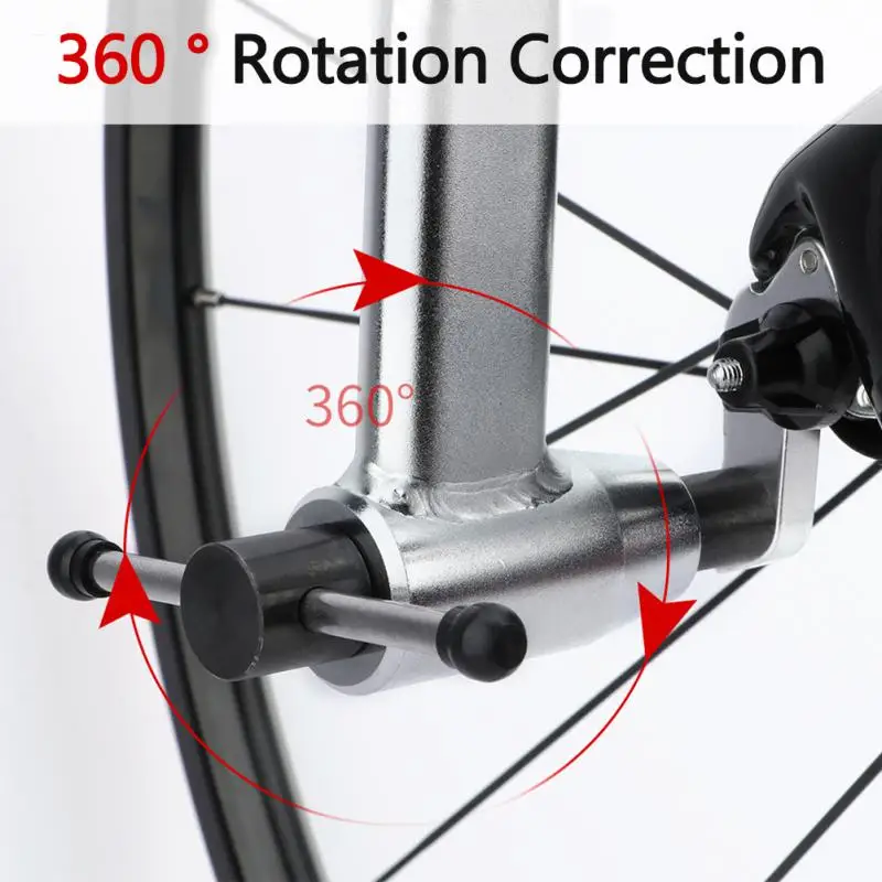 

MEROCA Bike Hook Aligner Tool Kit Bicycle Derailleur Hanger Alignment Tool For Mountain Road Bike 20-29'' Wheel MTB Repair Tools