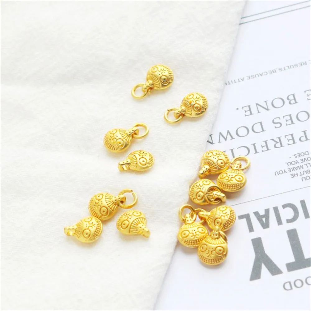 

18k gold swallowed gold beast pendant prosperous fortune lucky lucky diy jewelry pendant jewelry