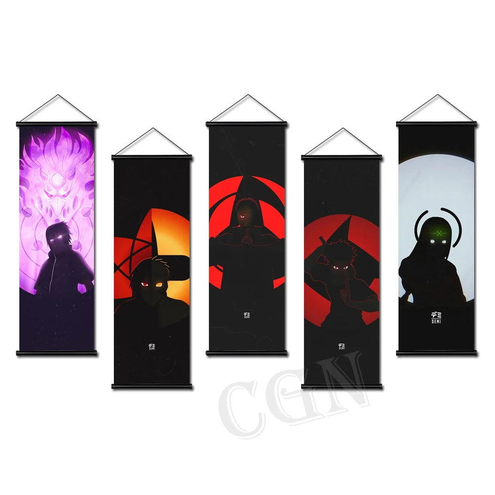 

Настенное искусство Наруто Учиха Итачи постер Gaara печать Учиха Мадара подвесная картина HD холст картина для украшения дома спальни