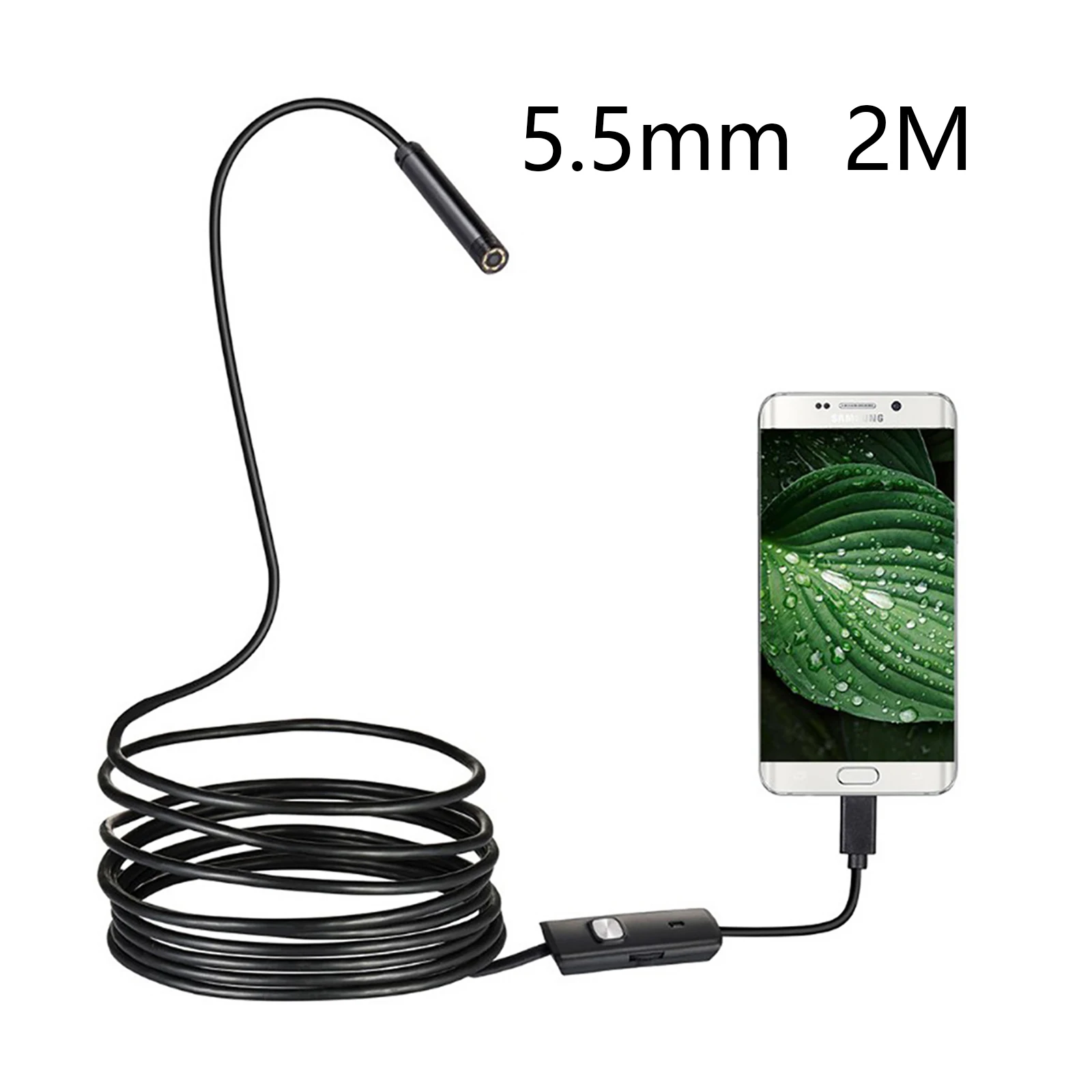 

Мм 7 мм 8 мм Бороскоп Usb камера для осмотра Hd,6 регулирусветильник