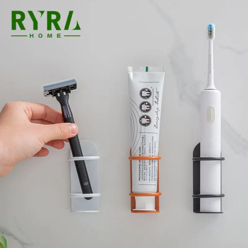 

Новый настенный Зубная щётка держатель Электрический Зубная щётка держатель полки для хранения для ванной комнаты Аксессуары перфорация, ...
