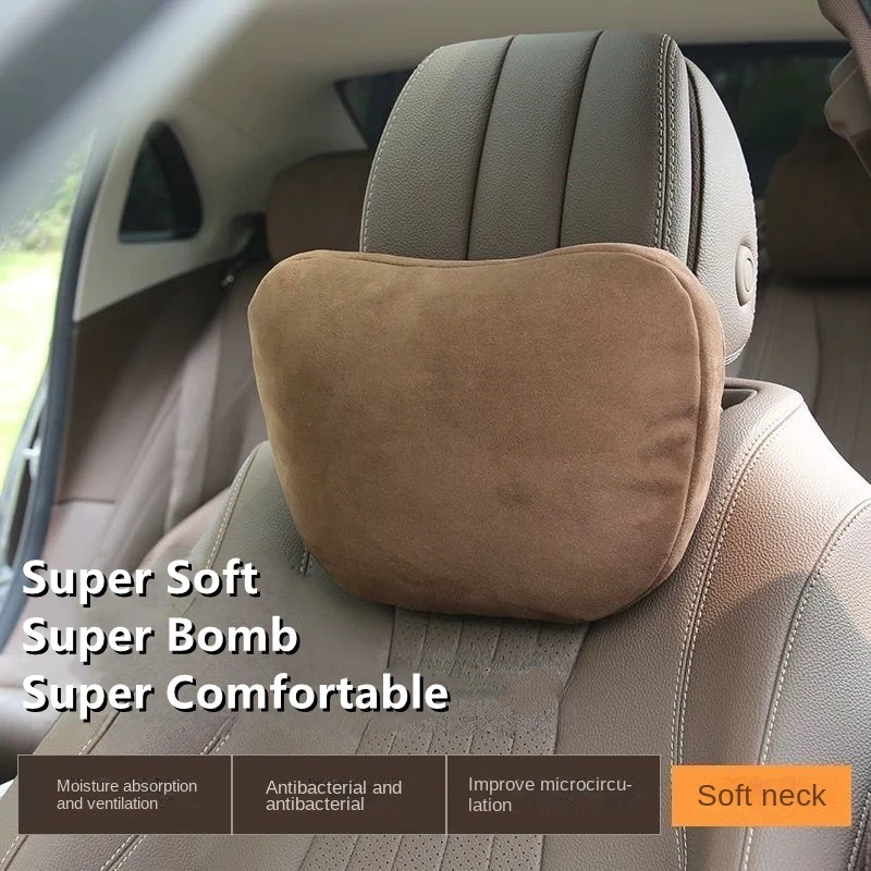 

Автомобильный подголовник для поддержки шеи, поддержка поясницы для сиденья Maybach Design S Class, мягкая Универсальная регулируемая Автомобильная подушка для шеи, поясная подушка
