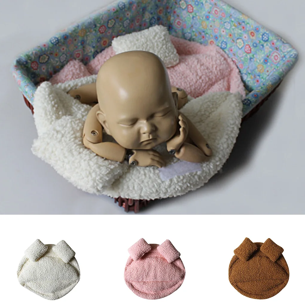 

Newborn Photography Props Baby Posing Pillow Toddler Basket Props Baby Studio Infant Photoshoot Accessories