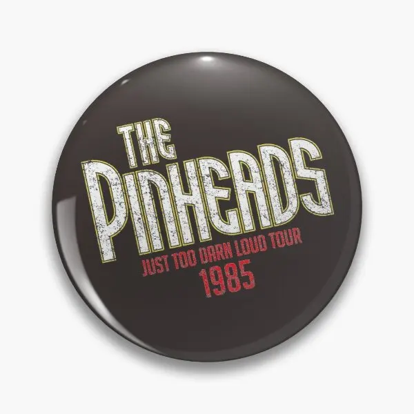 

Мягкая булавка на пуговицах The Heads Just Too Darn Loud Tour 1985, мультяшный подарок, Женский значок на воротник, одежда, забавная брошь, модная булавка на лацкан