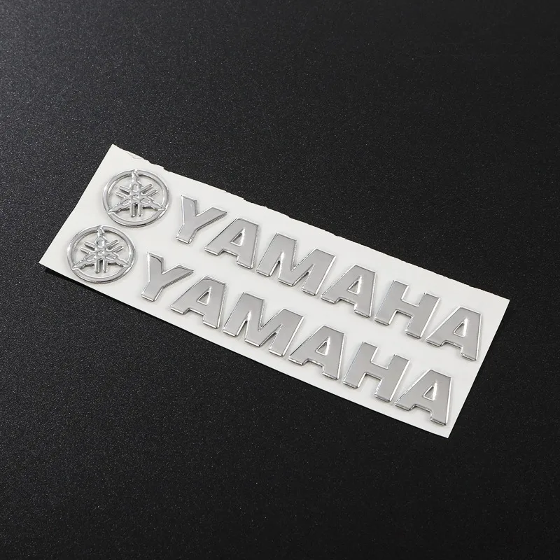 

3D автомобильная мотоциклетная модифицированная автомобильная наклейка, автомобильная наклейка, алюминиевая круглая наклейка, наклейка с логотипом для Yamaha R1 R3 R25 Mt-09 Mt07