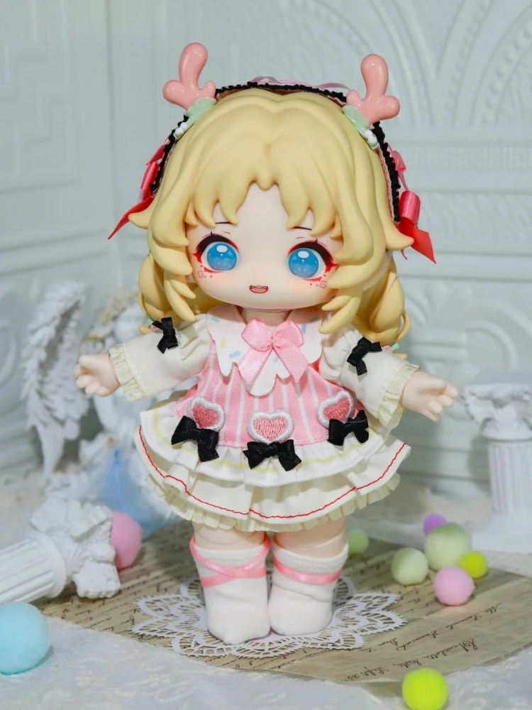 20cm Original Hani Sweet Afternoon Tea Second Series Bjd Blind Box Girl Kawaii Action Figure Toy Fashion Play Gift In Stock