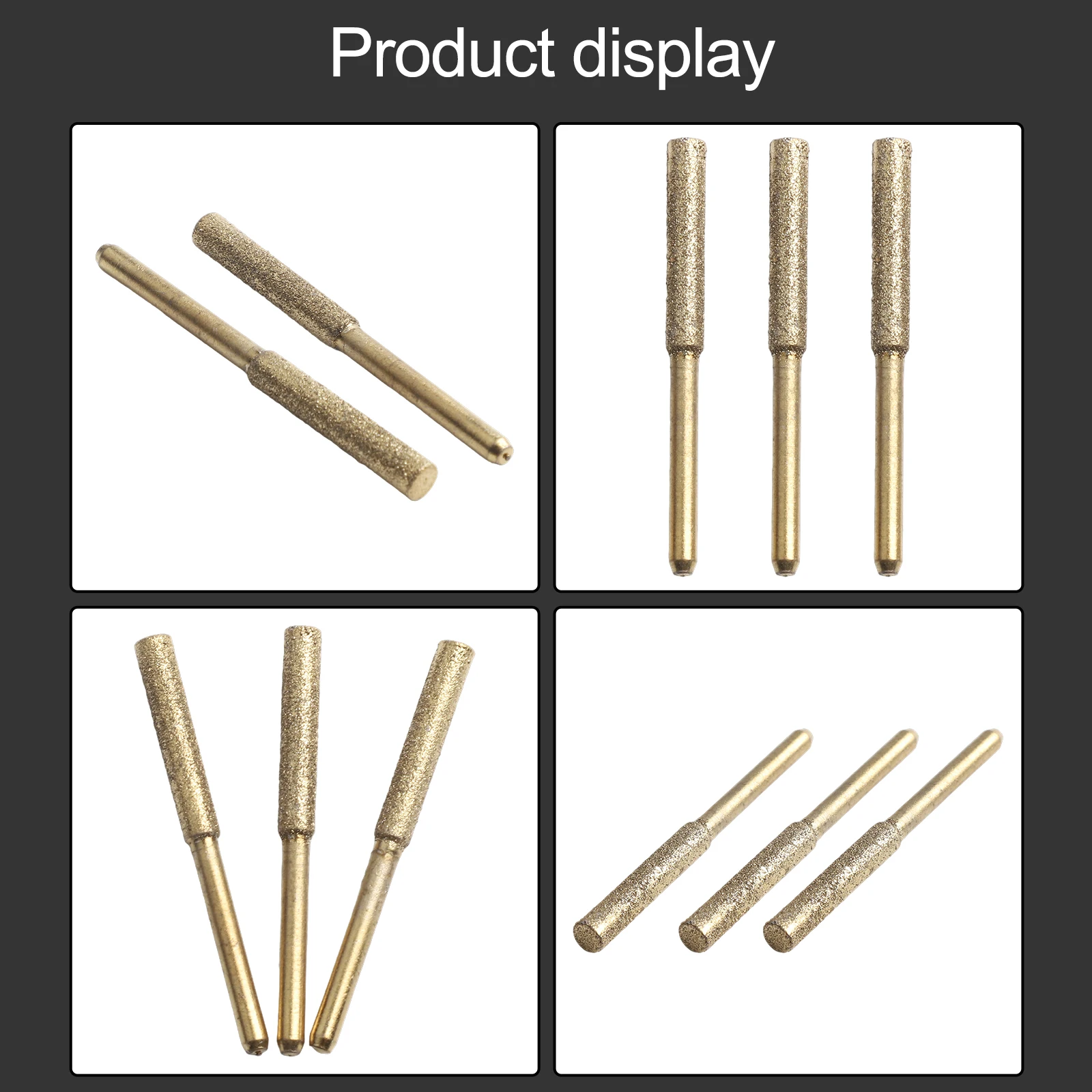 3 × цилиндрическая бензопила с покрытием шлифовальная машина Ener цепная пила