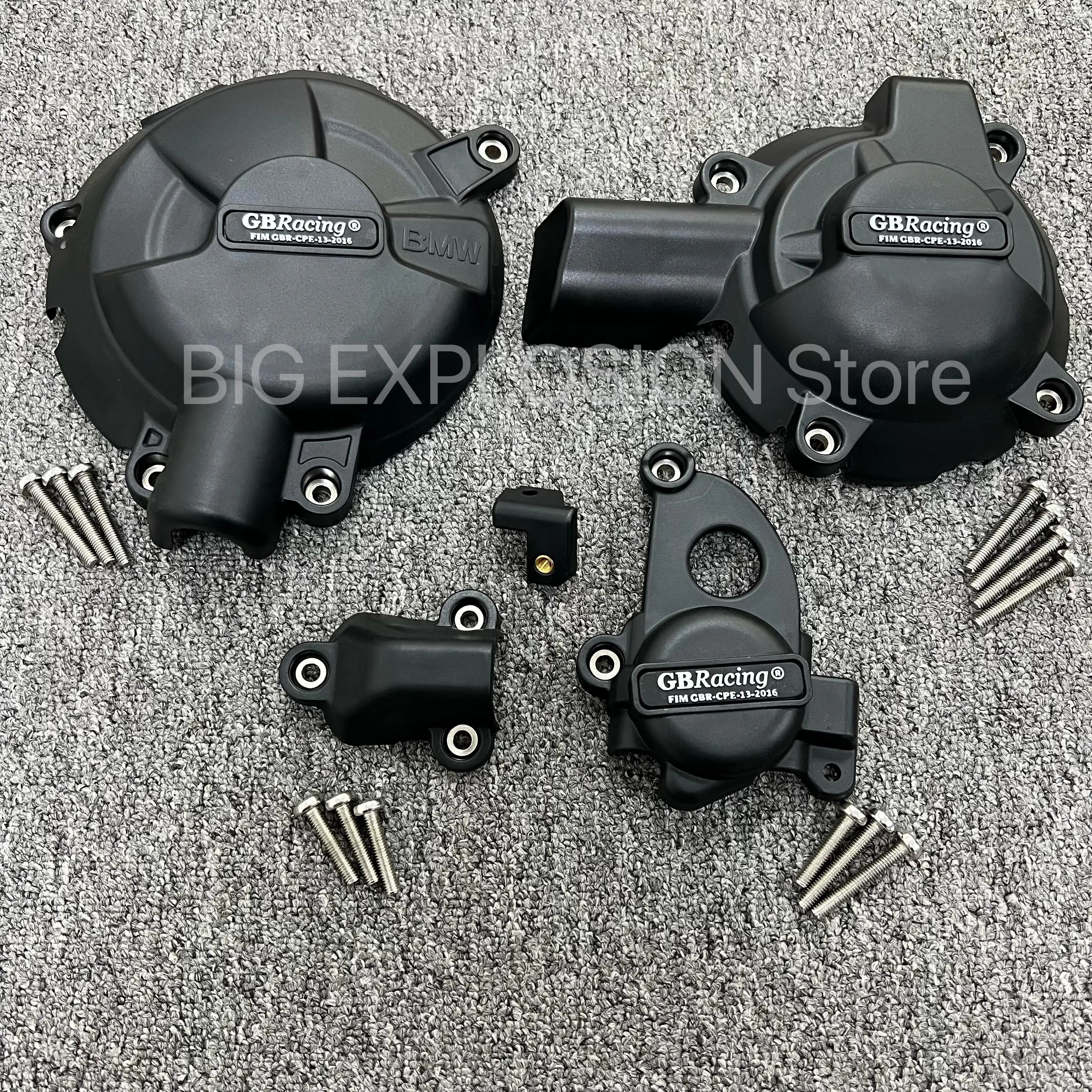 

FOR BMW S1000RR ENGINE COVER SET 2019 2020 2021 2022 & S1000R 2021& S1000XR 2020 Engine Protective Cover