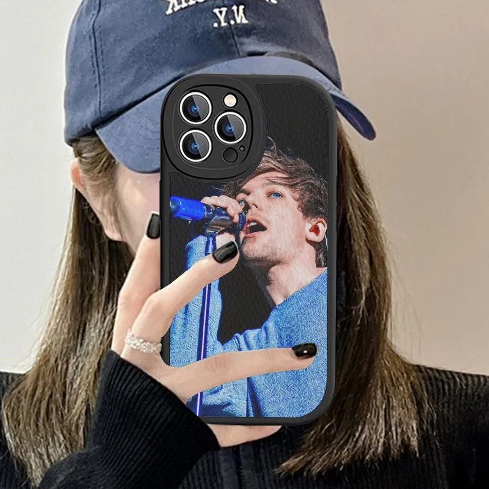 Чехол для телефона L-Louis Singer T-Tomlinson из жесткой кожи iPhone 16 15 14 13 12 Mini 11 Pro Max Xs X Xr 7 8 Plus