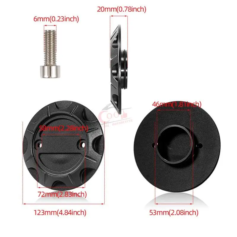 Аксессуары для мотоциклов алюминиевая левая боковая крышка сцепления двигателя