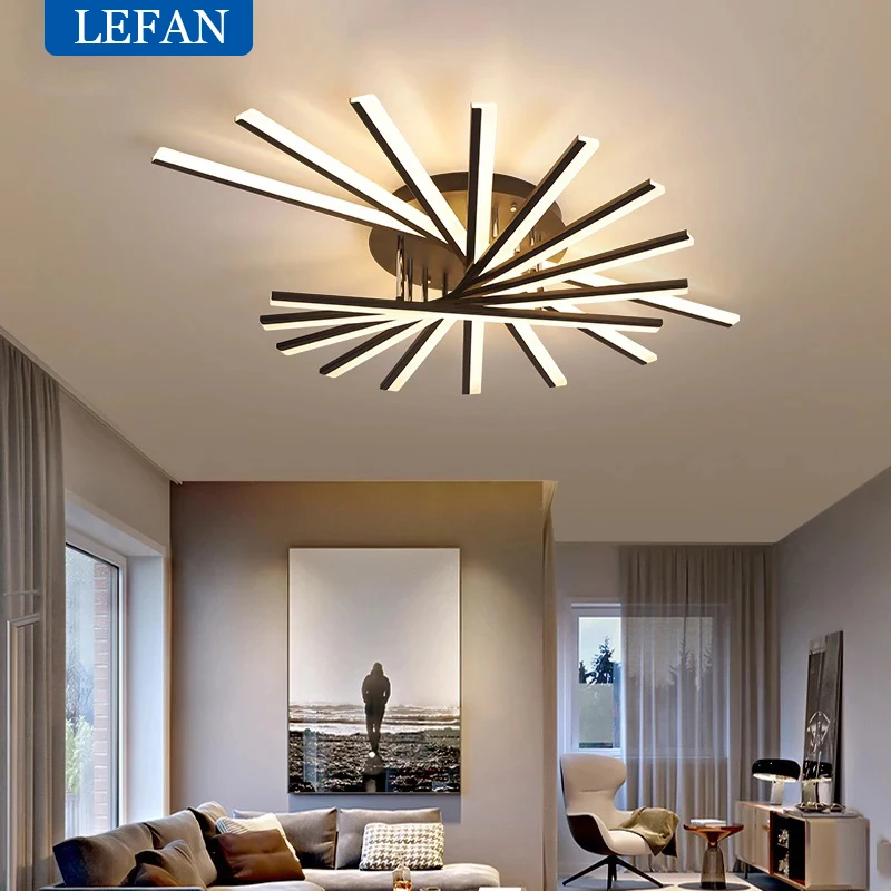 Современные светильники в скандинавском стиле комнатное освещение лампы для