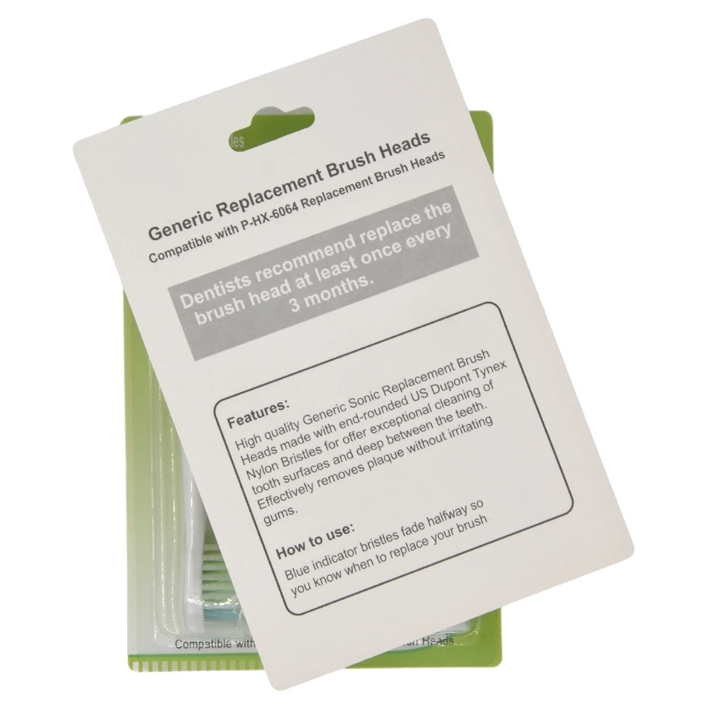 Насадки для электрической зубной щетки HX6064, 4 шт., сменные головки с мягкой щетиной для HX6950/HX6780/HX6930/HX6710/HX3110/HX9350 Насадки для электрической зубной щетки HX6064, 4 шт., сменные головки с мягкой щетиной для HX6950/HX6780/HX6930/HX6710/HX3110/HX9350