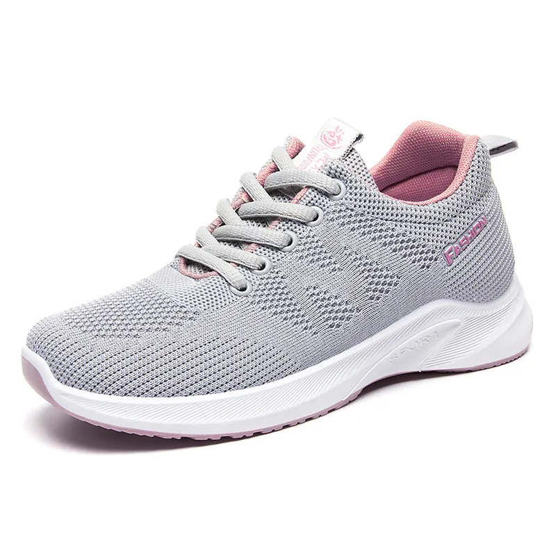 

Women Lace Up Sneakers Mesh Casual Shoes for Women Outdoor Breathable Running Sports Shoes Woman Flats Sneaker Zapatos Mujer