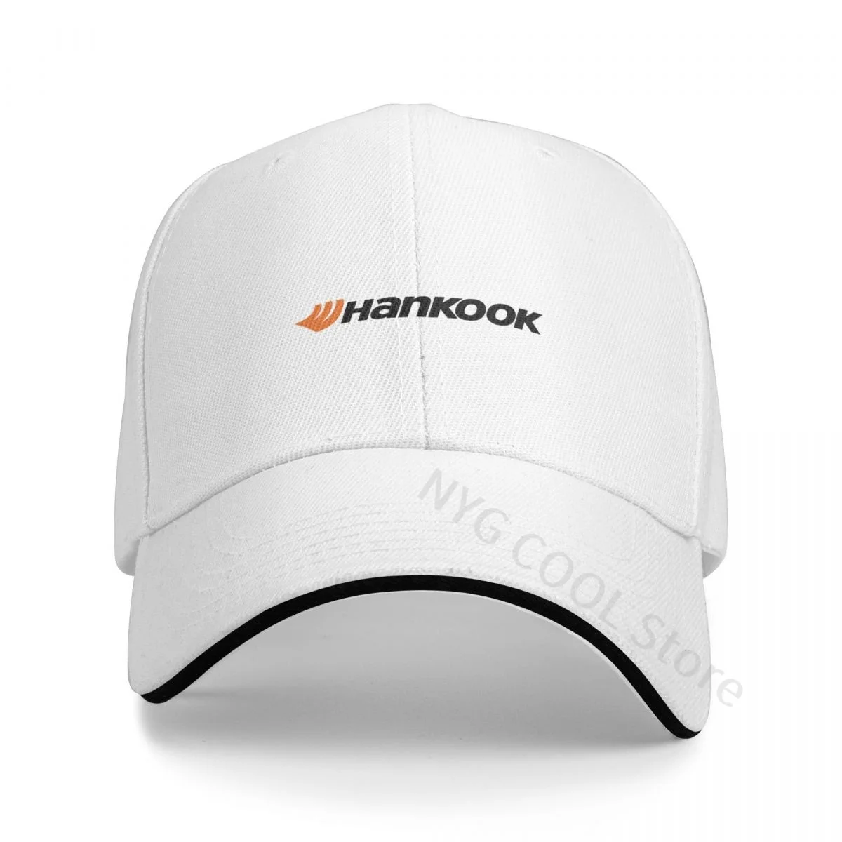 

HANKOOKS Logo Baseball Cap Summer Unisex 2023 Casual Sandwich Baseball Cap Personalized Casual Hat