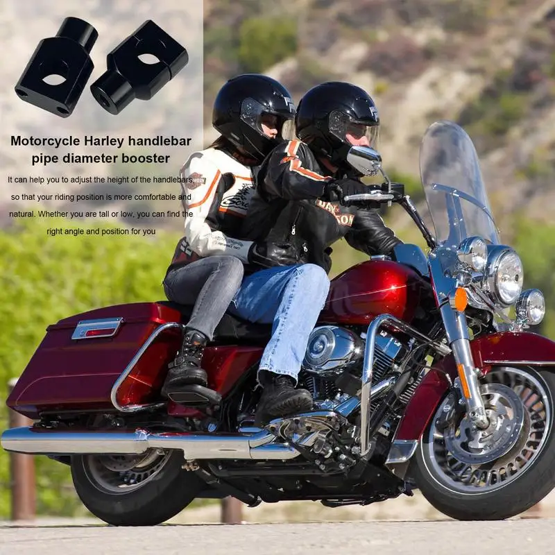 

Мотоциклетное устройство для увеличения яркости руля, блокировка, стильный внешний вид, безопасное универсальное устройство для увеличения яркости для Harley