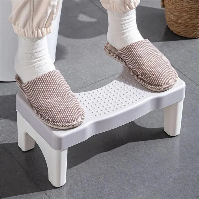 

1pcs Poop Stool Non-slip Toilet Step Stool Capability Bathroom Potty Training For Adult Sturdy Portable Squat Stool Chairs