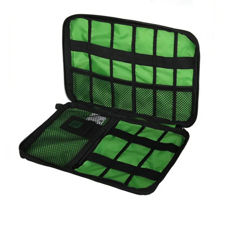 

Cable Organizer System Kit Case USB Data Cable Earphone Wire Pen Power Bank Storage Bags Digital Gadget Devices Travel Bag