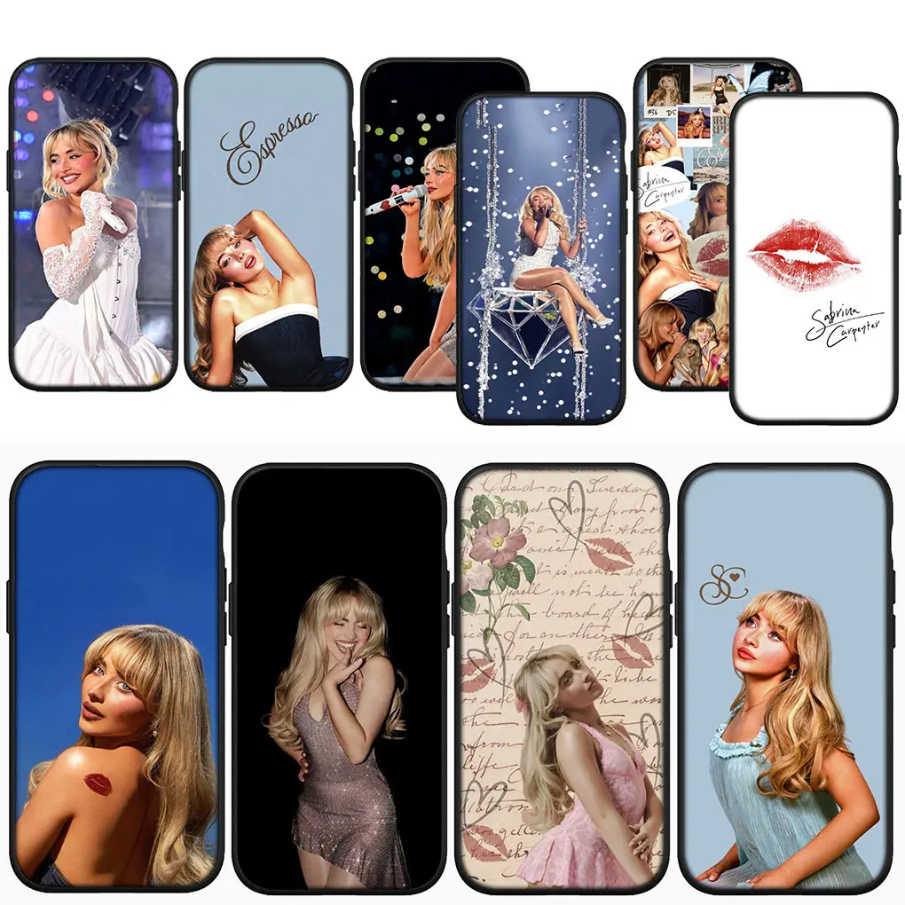 Чехол Sabrina Sc Carpenter для телефона Apple iPhone 15 14 13 12 Mini 11 Pro X XR XS Max 7 8 Plus + 15+ Мягкий чехол