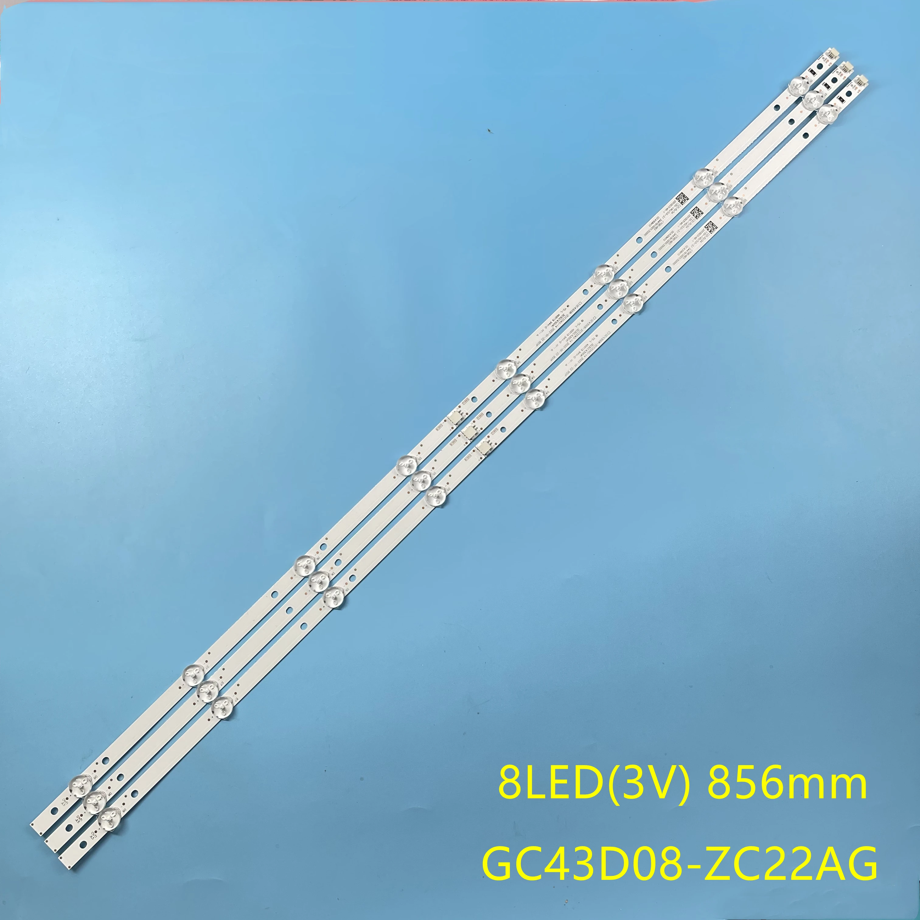 

Светодиодная лента для Samsung UE43J5202 UE43J5272 3 шт.
