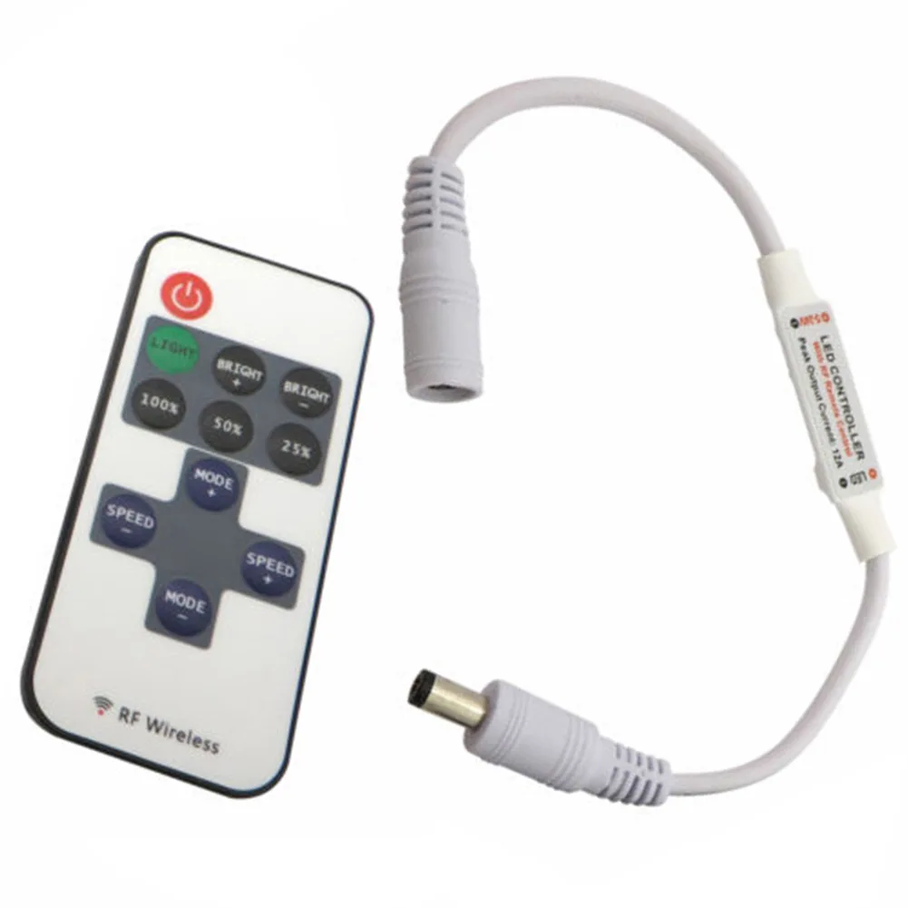

Wireless LED Remote Control LED Dimmer Remote Control Durable For 12V DC LED Lamps For LED Stripes High Quality