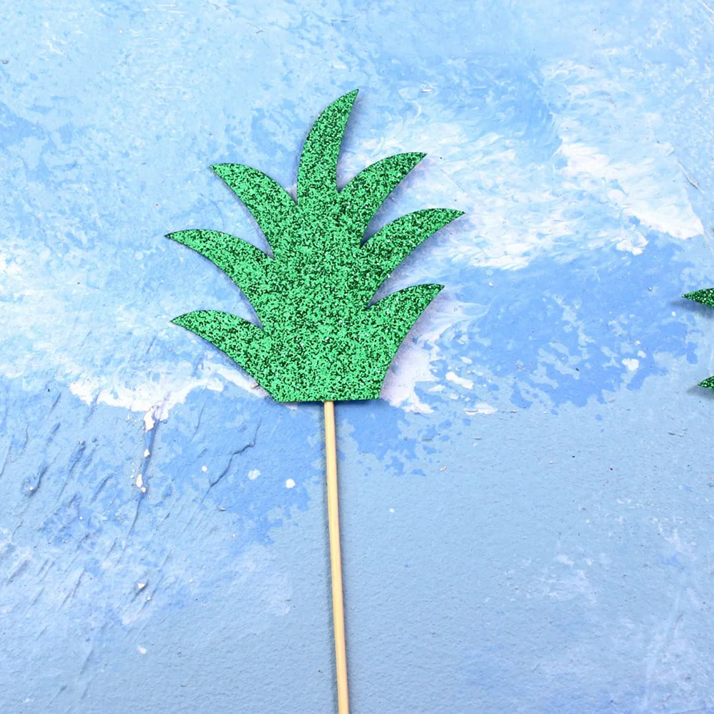 

30pcs Pineapple Glitter Pineapple Toppers Glitter Pineapple Picks Pineapple Cupcake Toppers Pineapple Donut Toppers