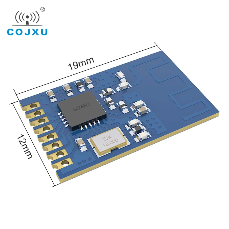 Si24R1 2,4 ГГц 2 Мбит/с 7 дБм 300 м 16 МГц cojxu E01C-ML01S PCB антенна 2,4G IOT электронные компоненты 300m SMD SPI RF модуль