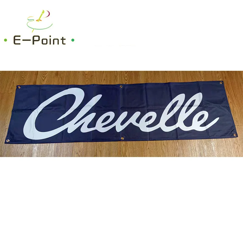 130GSM 150D материал США Chevelle баннеры на машину 1,5 фута * 5 футов (45*150 см) размер для дома флаг внутренний наружный Декор yhx083